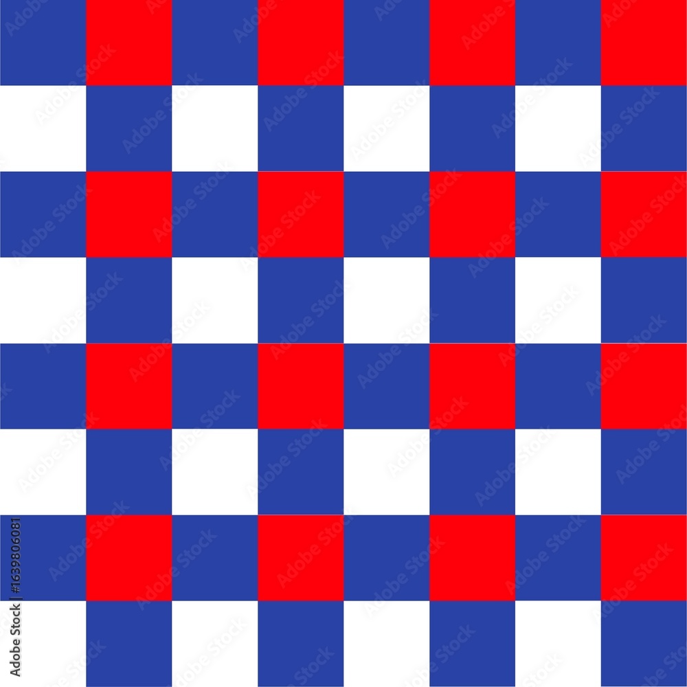 Fototapeta premium pattern plaid pattern tartan white blue red square 
