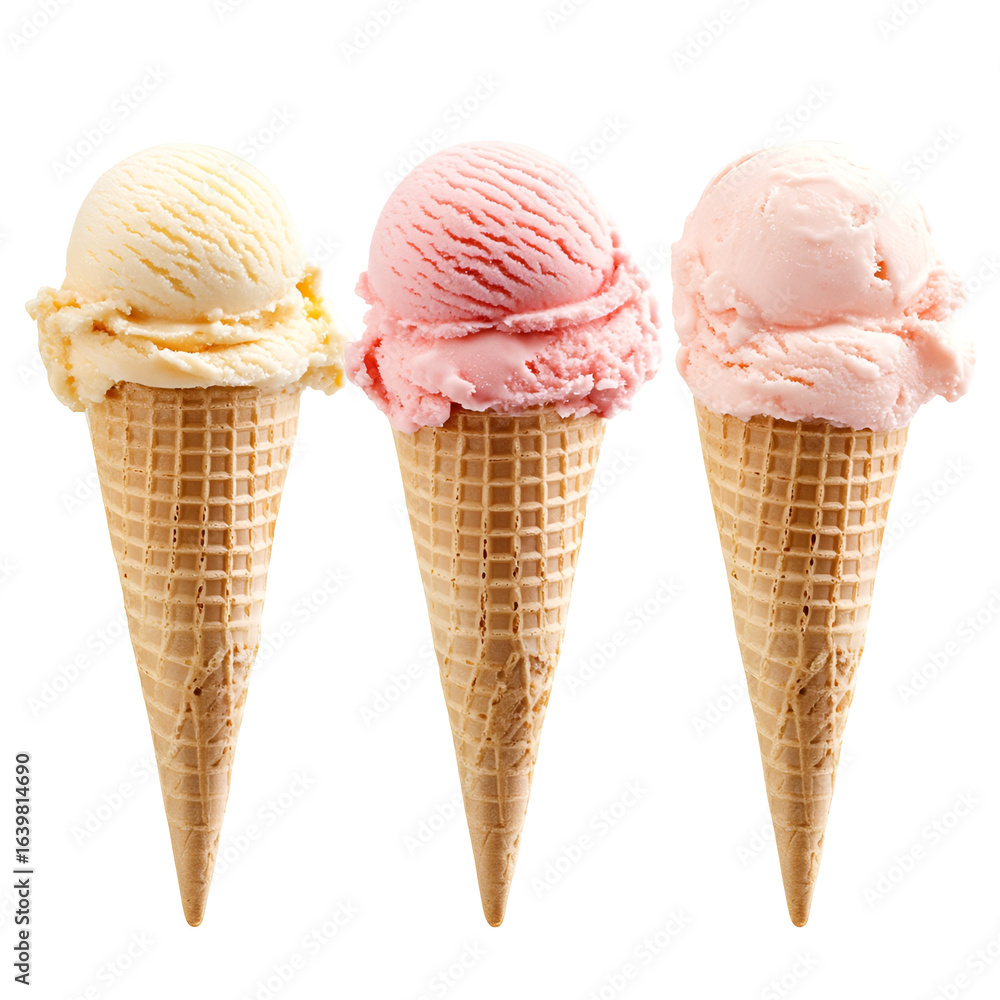 Blueberry ice cream scoop in cone with fresh berries on dark background, A magical summer dessert concept, created with generative ai Blueberry ice cream scoop in cone with fresh berries on dark background, A magical summer dessert concept, created with generative ai