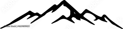 abstract design of American wild west desert with cowboys - hand drawn Black illustration. Ilustraciones del viejo oeste. PNG.JPG. VEKTOR