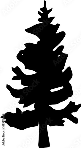 abstract design of American wild west desert with cowboys - hand drawn Black illustration. Ilustraciones del viejo oeste. PNG.JPG. VEKTOR