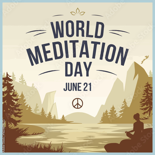 Celebrate World Meditation Day: Find peace, relax, and reconnect your mind with calming meditation practices.