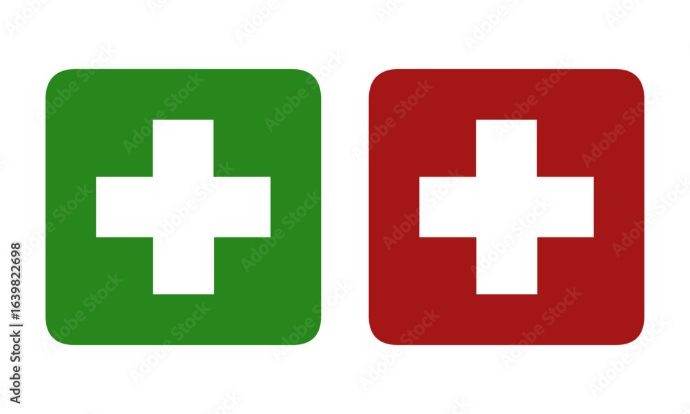 Fototapeta premium first aid icon