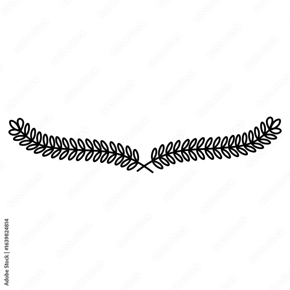 Obraz premium Leaf Divider