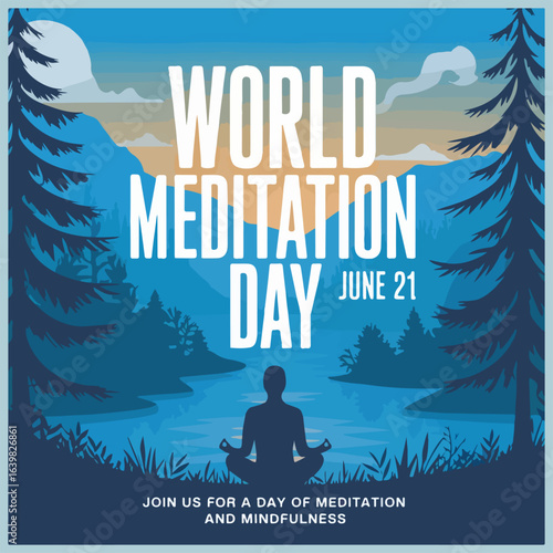 Celebrate World Meditation Day: Find peace, relax, and reconnect your mind with calming meditation practices.