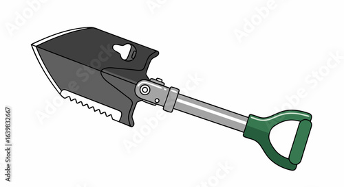 Modern gardening hand trowel designed with ergonomic handle and durable metal blade for planting and cultivating with precision and comfort in