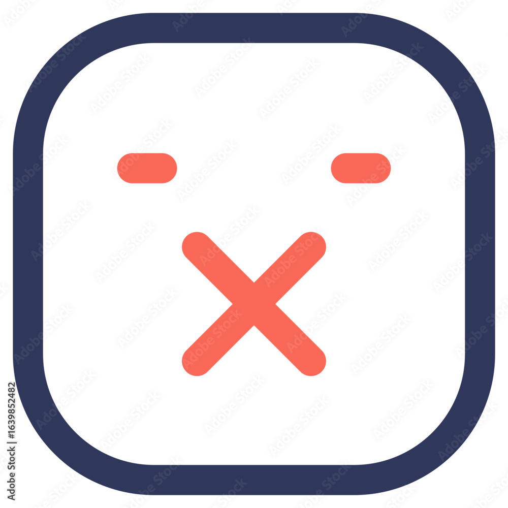 Obraz premium Muted Icon