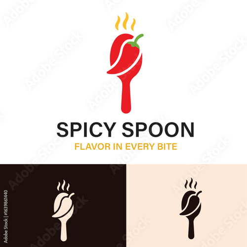Spicy Spoon Logo, Logos