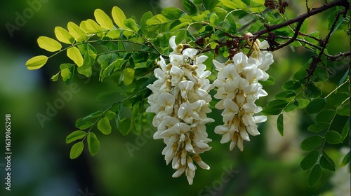 Stunning European False Acacia Tree with Black Pods
