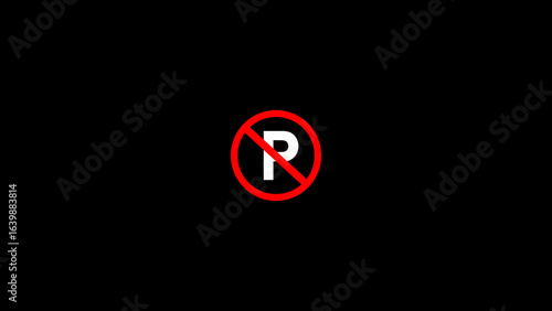 no parking symbol icon sign illustration. No parking sign Free Download no parking symbol icon sign illustration. No parking sign - GFXLoad