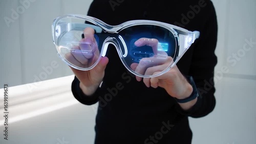 Futuristic Smart Glasses: A Glimpse into Tomorrow's Technology