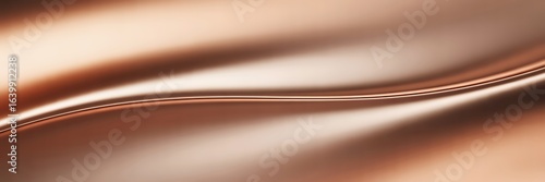 Abstract Rose Gold Background with Flowing Lines and Elegant Design Perfect for Luxurious Presentations and Website Headers