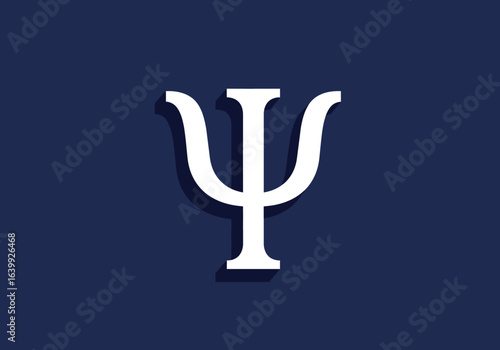 A minimalist 3d psi symbol for psychology and mental health