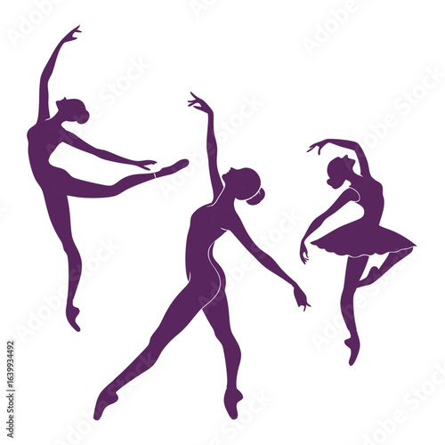 Artistic Dance Silhouettes