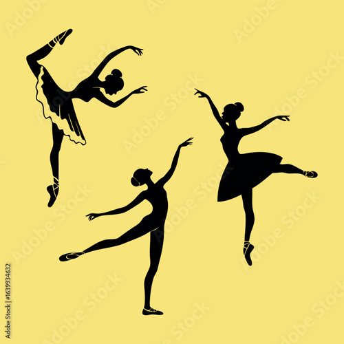 Artistic Dance Silhouettes