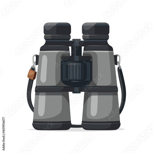 Exploring nature with binoculars designed for outdoor enthusiasts in a rugged style and durable build