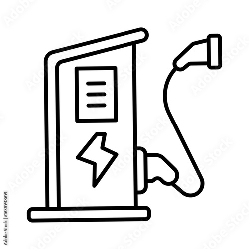 Electric charger icon