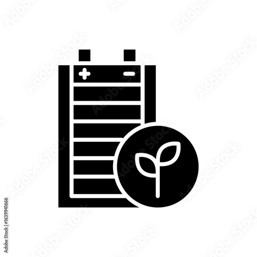 Rechargeable battery icon