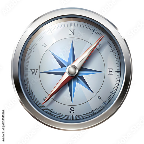 Free Download Classic Compass Navigation Tool with North South East and West Directions - GFXLoad