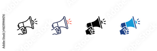 Promotion icon set multiple style collection