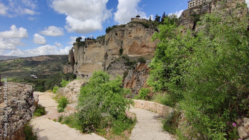 Nature view around Ronda, Spain Nature view around Ronda, Spain