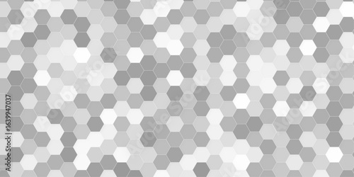 Honeycomb pattern with hexagon mesh texture bee comb grid. Line grid of hexagons black and white seamless pattern.