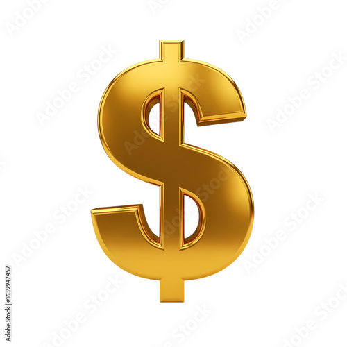 golden dollar sign