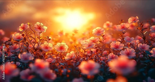 red and yellow flowers