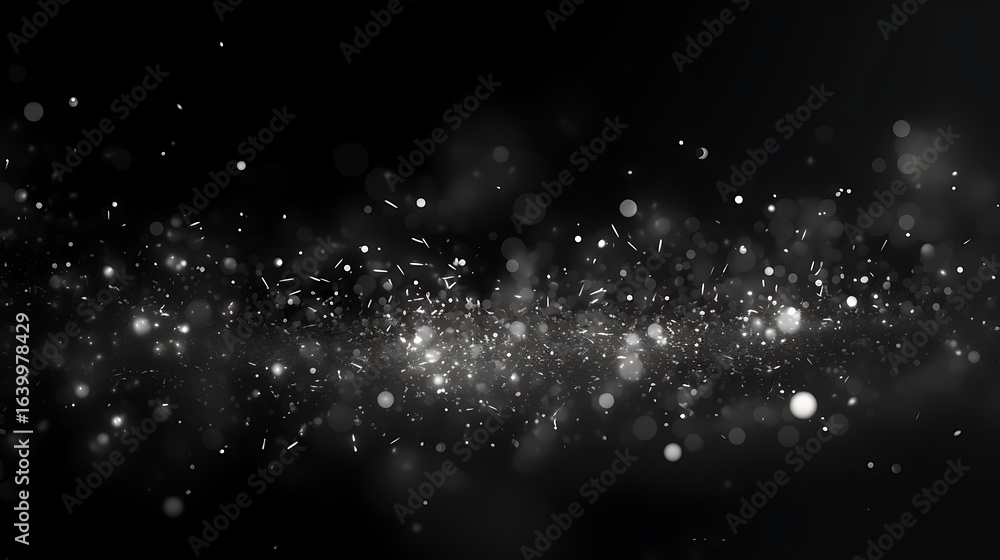 black glitter background with silver bokeh particles—perfect for banners, luxury branding, social posts, and festive designs. 4K ready. black glitter background with silver bokeh particles—perfect for banners, luxury branding, social posts, and festive designs. 4K ready.