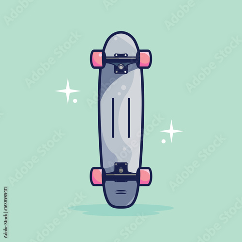 skateboard art