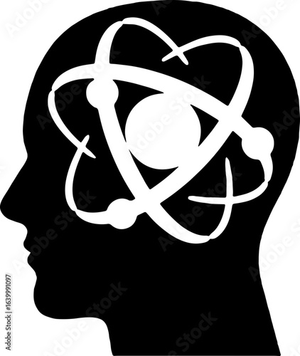 Black Retro futuristic frames. Iconos futuristas. abstract design