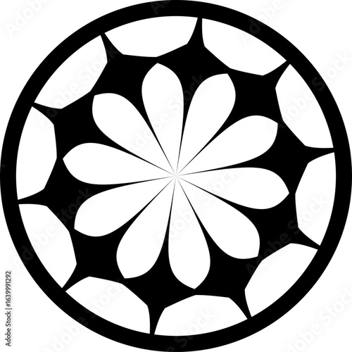 Black Retro futuristic frames. Iconos futuristas. abstract design