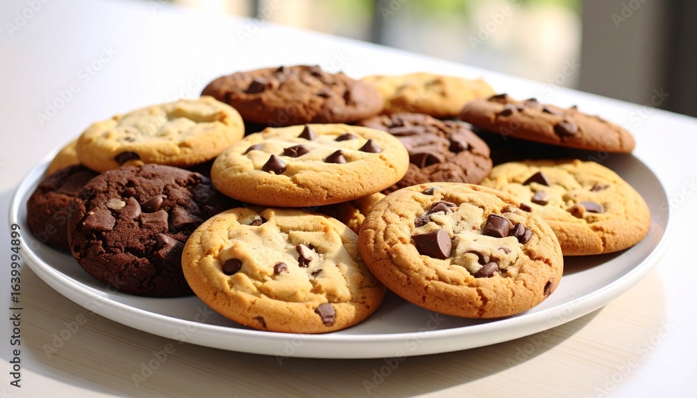 Plated Assorted Cookies Plated Assorted Cookies