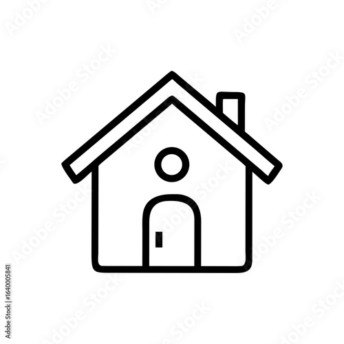 Home Icon – House and Real Estate Symbol