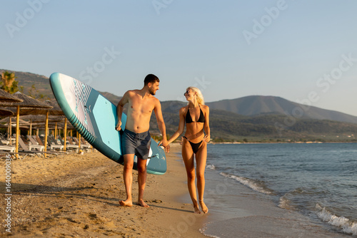 Couple enjoying a romantic ...