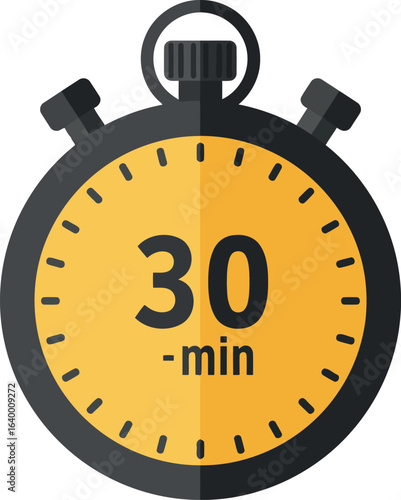 30 minute timer stopwatch time management concept