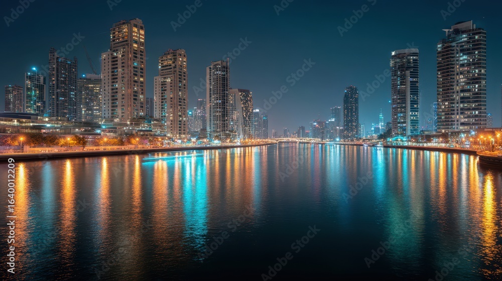 Fototapeta premium sydney harbour at night