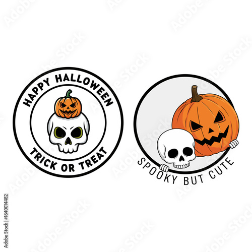 Jack O Lantern Vector Illustration for Halloween. Suitable for t-shirt and various printing element. 
