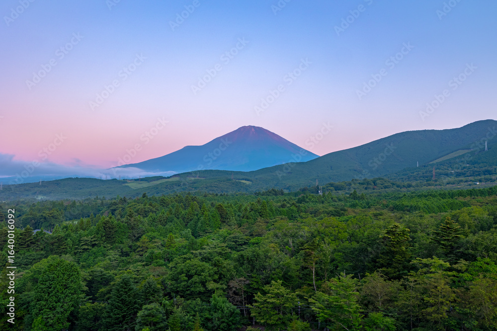 Fototapeta premium Mount Fuji at Sunrise in Japan