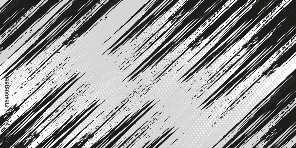 Fototapeta premium Dot white gray wave light technology texture background. Abstract big data digital concept. modern