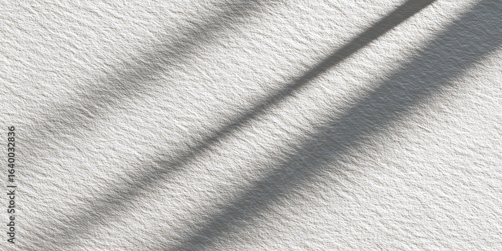 Fototapeta premium Abstract gray texture with diagonal shadow lines on a rough surface