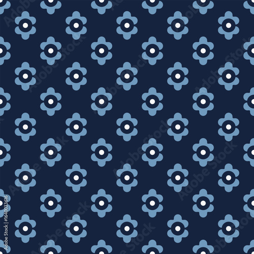 Floral background small flowers repeating pattern cute elegant design. Modern fabric, textile, wallpaper, interior decoration stylish fashion print. Vector graphic illustration.