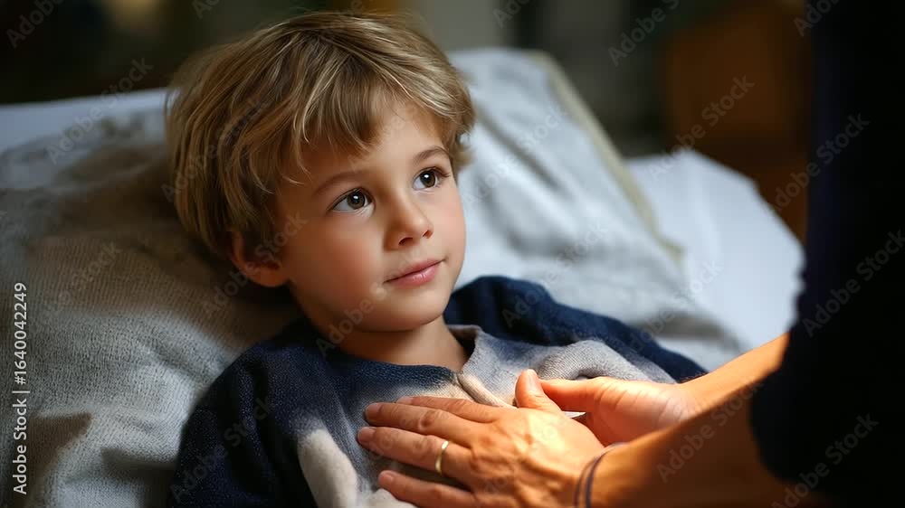 Child receiving Bobath therapy in a calming environment Child receiving Bobath therapy in a calming environment