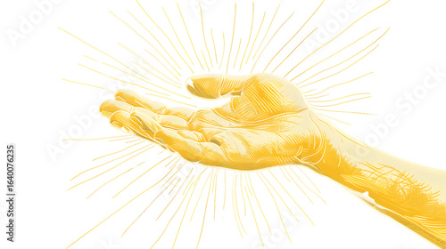 Hand Drawn Promise on Yellow Background - Creative Concept for Design Projects
