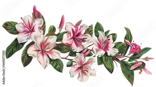 Exquisite Impala Lily of Thailand Illustration for Professional Designs
