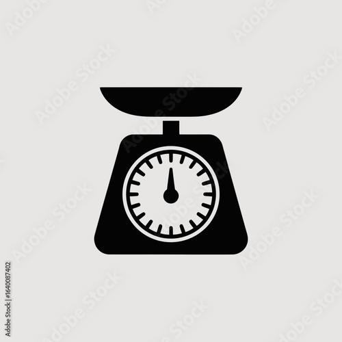 Kitchen Scale Weighing Black Silhouette Icon Vector
kitchen, scale, weighing, black, silhouette, icon, vector, analog, dial, balance, weight, measure, measurement, food, cooking, diet, nutrition, gram