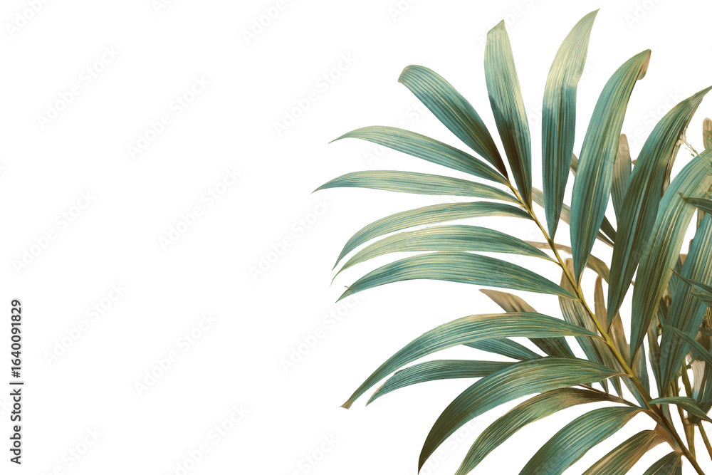 Fototapeta premium Close-up of tropical palm fronds