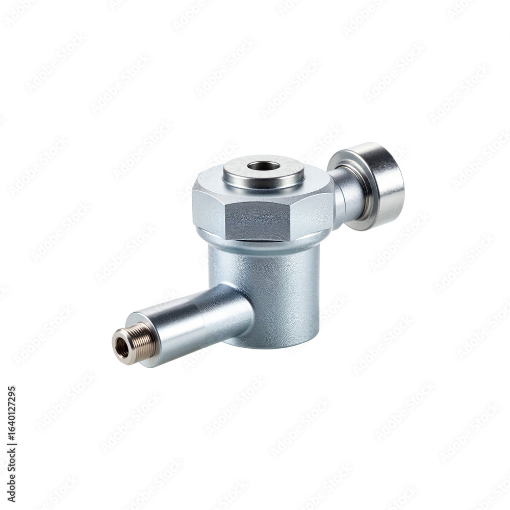 Radiator bleed valve in minimalist style, professional product photography, isolated Radiator bleed valve in minimalist style, professional product photography, isolated