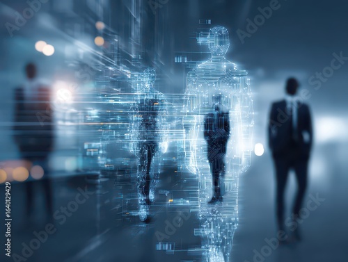 Businesspeople employ artificial intelligence (AI) in document management systems, online documentation databases, and digital file storage systems or software to efficiently archive firm data