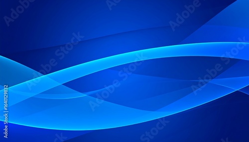 Abstract blue wave design