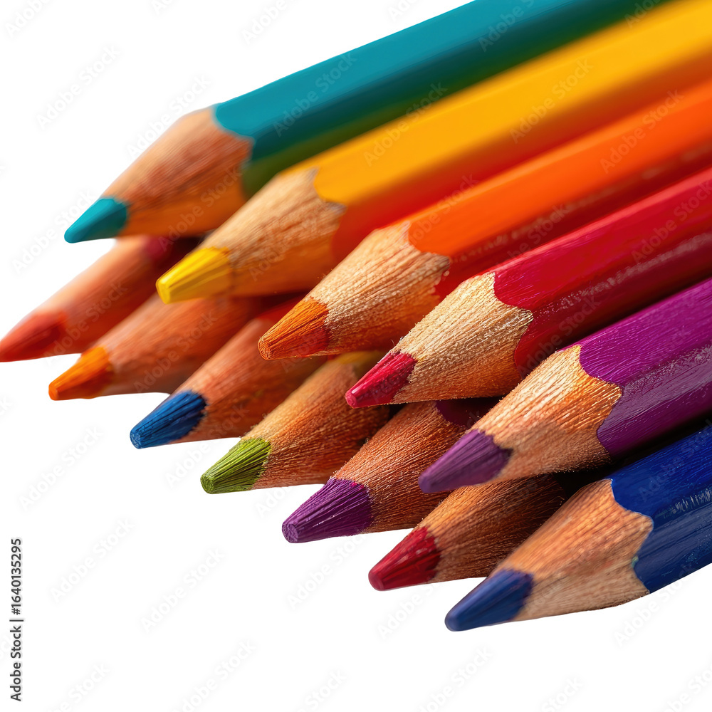 Close-up of colorful pencils Close-up of colorful pencils